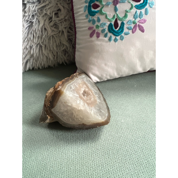 Unbranded Unisex Home Decor Brown Agate Geode - Picture 8 of 11
